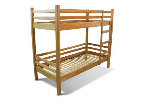 Ліжко двоповерхове ARINWOOD Strong Duo Бук (1700×2020×920) S04-301
